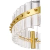 30W LED pakabinamas šviestuvas SATURNUS, aukso sp., 3000K