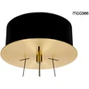 30W LED pakabinamas šviestuvas SATURNUS, aukso sp., 3000K
