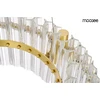 30W LED pakabinamas šviestuvas SATURNUS, aukso sp., 3000K