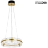 30W LED pakabinamas šviestuvas SATURNUS, aukso sp., 3000K