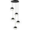 30W LED pakabinamas šviestuvas ZIREA, tamsaus chromo sp., 3000K, 4329900