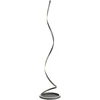 30W LED pastatomas šviestuvas SCROLL, juodas, 3000/4000/6000K, dimeriuojamas, 01-4283
