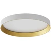 Lubinis šviestuvas 30W LED paviršinis šviestuvas DAMA, baltas/aukso sp., 3000/4000/5000K, 35cm, 01-3745
