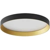 Lubinis šviestuvas 30W LED paviršinis šviestuvas DAMA, juodos/aukso sp., 3000/4000/5000K, 35cm, 01-3749