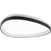 Lubinis šviestuvas Ideal Lux 30W LED paviršinis šviestuvas GEMINI, juodas, 3000K, 328058