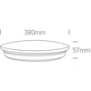 Lubinis šviestuvas 30W LED plafonas, baltas, 3000K, 62154/W/W