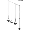 30W LED sieninis šviestuvas FLAT 3, juodas, 3000K