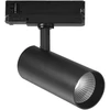 30W LED trifazis bėginis šviestuvas JET, juodas, 3000K