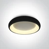 Lubinis šviestuvas 30W LED vidaus plafonas, juodas, 2700/3000/4000K, dimeriuojamas, 62134N/B/V