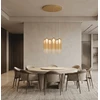 31W LED pakabinamas šviestuvas, aukso/šampano sp., 2700/3000/4000K, dimeriuojamas, 2689