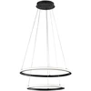 31W LED pakabinamas šviestuvas AXIS, juodas, CCT