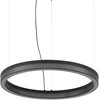 31W LED pakabinamas šviestuvas CROWN, juodas, 3000K, 365008