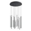 31W LED pakabinamas šviestuvas LOOK, juodas, 3000K, 371146