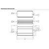320W LED maitinimo šaltinis GV6, 24V, CV, FPC, IP67