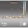 32,4W LED pakabinamas šviestuvas E-POPUP, bronzos sp., 2200-5000K, dimeriuojamas, reguliuojamo aukščio