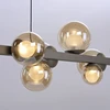 32,4W LED pakabinamas šviestuvas E-POPUP, bronzos sp., 2200-5000K, dimeriuojamas, reguliuojamo aukščio