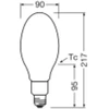 32W LED lemputė HQL VALUE, E27, matinė, 2700K, 360°