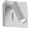 3,2W LED sieninis šviestuvas TOMIX, baltas, 3200K, 01-2338