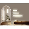 Sieninis šviestuvas 32W LED sieninis veidrodžio šviestuvas ALDO, chromo/baltos sp., 3000/4000K, IP44, A3432270C