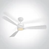 Lubinis šviestuvas 32W ventiliatorius su dimeriuojamu 22W LED šviestuvu, baltas, 3000/4000/5500K, IP54, 6320/W/V