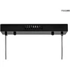33W LED pakabinamas šviestuvas SHAPE DUO 120, juodas, 3000K