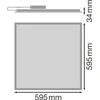 Ledvance 33W LED panelė PANEL COMPACT, 6500K, DALI
