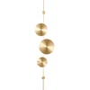 33W LED sieninis šviestuvas IDOL, aukso sp., CCT
