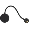 3,3W LED sieninis šviestuvas SEBASTIAN, juodas, 3000K, 4270900