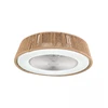 Lubinis šviestuvas 33W LED šviestuvas su 13W ventiliatoriumi, rudas/baltas, 3000/4000/6000K, dimeriuojamas, 23001
