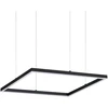 Ideal Lux Pakabinamas šviestuvas Oracle Slim D50 Square Bk 3000K