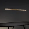 Pakabinamas šviestuvas 34,1W LED pakabinamas linijinis šviestuvas LOOP, aukso sp., 2700K, 1790mm