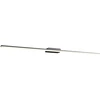 34,32W LED sieninis šviestuvas BARRIO, juodas, 3000K, IP44, 01-2510