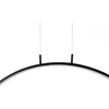 34W LED pakabinamas šviestuvas CIRCULO 100, juodas, 3000K