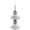 Ideal Lux 34W LED pakabinamas šviestuvas LUMIERE, baltos/juodos sp., 3000K, 314167