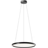 35W + 35W LED pakabinamas šviestuvas VANCE, blizgios juodos sp., dimeriuojamas, 2700/4000/5000K, 01-3738