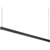 Pakabinamas šviestuvas 35W LED pakabinamas linijinis šviestuvas STEEL, juodas, 3000K, šviečia į viršų ir į apačią, 348384