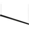 Pakabinamas šviestuvas 35W LED pakabinamas linijinis šviestuvas STEEL, juodas, 3000K, šviečia į viršų ir į apačią, 348391
