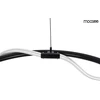 35W LED pakabinamas šviestuvas SERPIENTE 60, juodas, 3000K