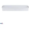 3,5W LED paviršinis evakuacinis šviestuvas GALER, baltas, 6500K, IP65, 3h veikimas autonominiu režimu, su piktogramų rinkiniu