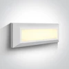 3,5W LED sieninis šviestuvas, baltos sp., 2700/3300/4000K, IP65, 67394/W/V