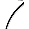 35W LED sieninis šviestuvas HOOP 80, juodas, 3000K