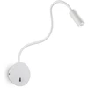 Sieninis šviestuvas Ideal Lux 3W wall lamp with 1 light FOCUS-1, 3000K, baltas