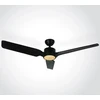 Lubinis šviestuvas 35W ventiliatorius su dimeriuojamu 22W LED šviestuvu, juodas, 3000/4000/5500K, 6310/B/V