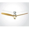 Lubinis šviestuvas 35W ventiliatorius su dimeriuojamu 22W LED šviestuvu, baltas/šviesaus medžio sp., 3000/4000/5500K, 6308L/W/V