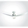 Lubinis šviestuvas 35W ventiliatorius su dimeriuojamu 22W LED šviestuvu, baltas, 3000/4000/5500K, 6302/W/V
