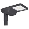 36W LED gatvės šviestuvas FLEX SMALL ZHAGA TOP, tamsiai pilkas, 4000K, DALI, 150x50°