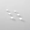 3,6W LED įleidžiamas lauko šviestuvas laiptų apšvietimui RIDER, nikelio sp., 4000K, IP67, 6vnt.