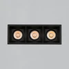 36W LED įleidžiamas šviestuvas MOVE, juodas, 3000/4000K, dimeriuojamas, IP44, E3984179NDT