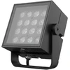 36W LED lauko šviestuvas - prožektorius FLOODLIGHT SQUARE, juodas, 3000K, 30°, IP66