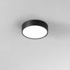 36W LED lubinis šviestuvas KLIO, juodas, 4000K